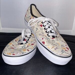 Vans Harry Potter All-Over Print Lace-Up Sneakers M 7.5 W 9